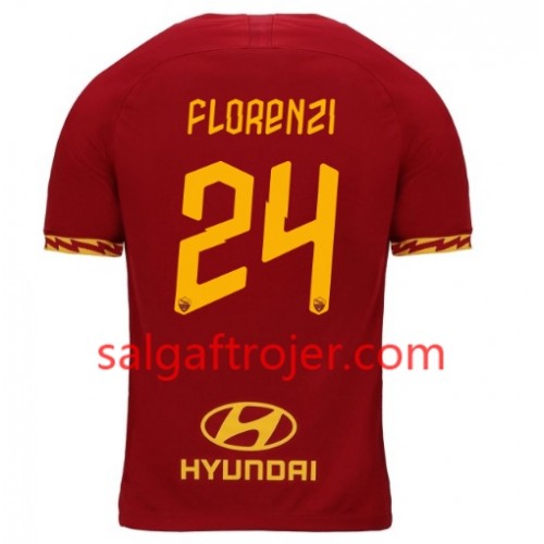 AS Roma Fodboldtrøjer Florenzi 24 Hjemmebanesæt 2019/20 Kort ærmer AS Roma Fodboldtrøjer Florenzi 24 Hjemmebanesæt 2019/20 Kort ærmer